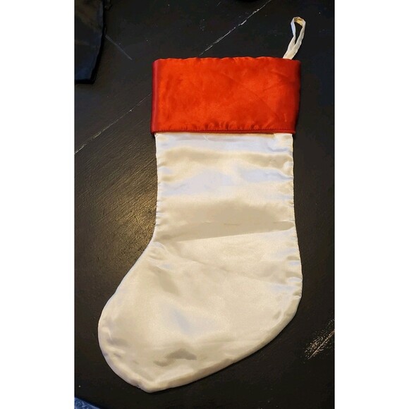 Vintage Thomas Kinkade Satin Christmas Stocking Paint Of Light Holiday - Picture 2 of 5